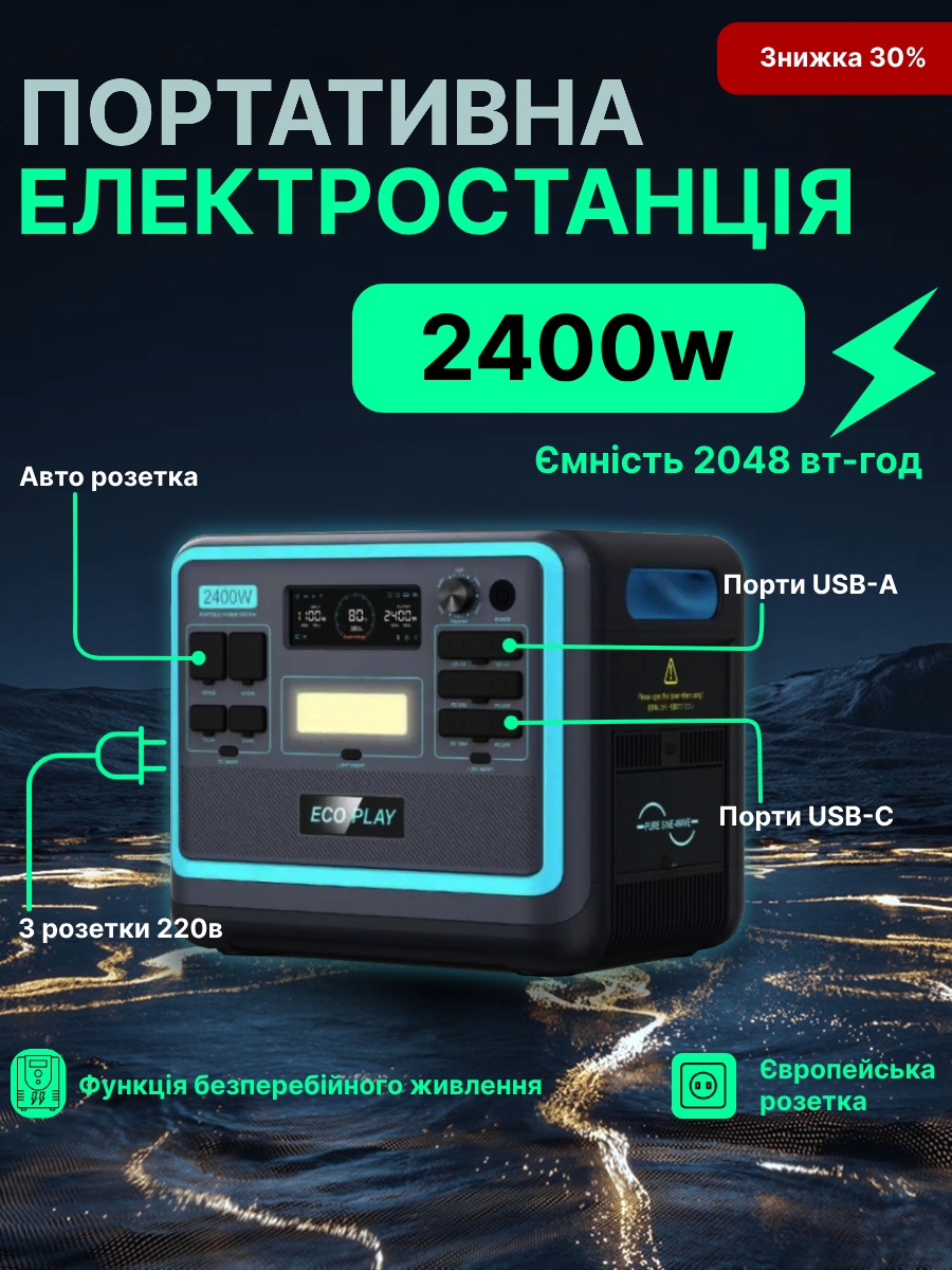 Портативна зарядна станція